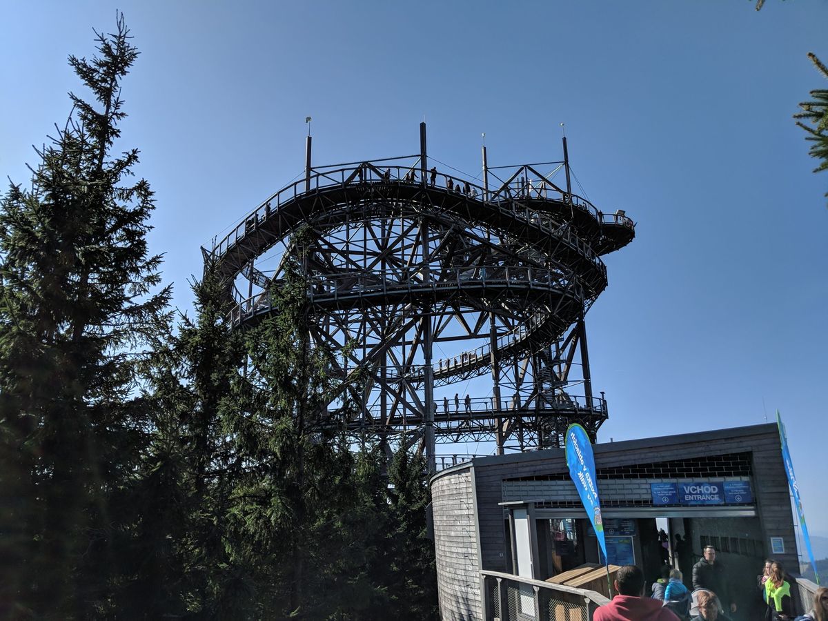 Stezka v oblacích Dolní Morava