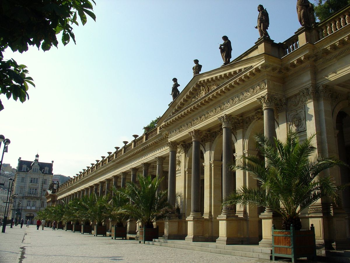 Mlýnská kolonáda Karlovy Vary