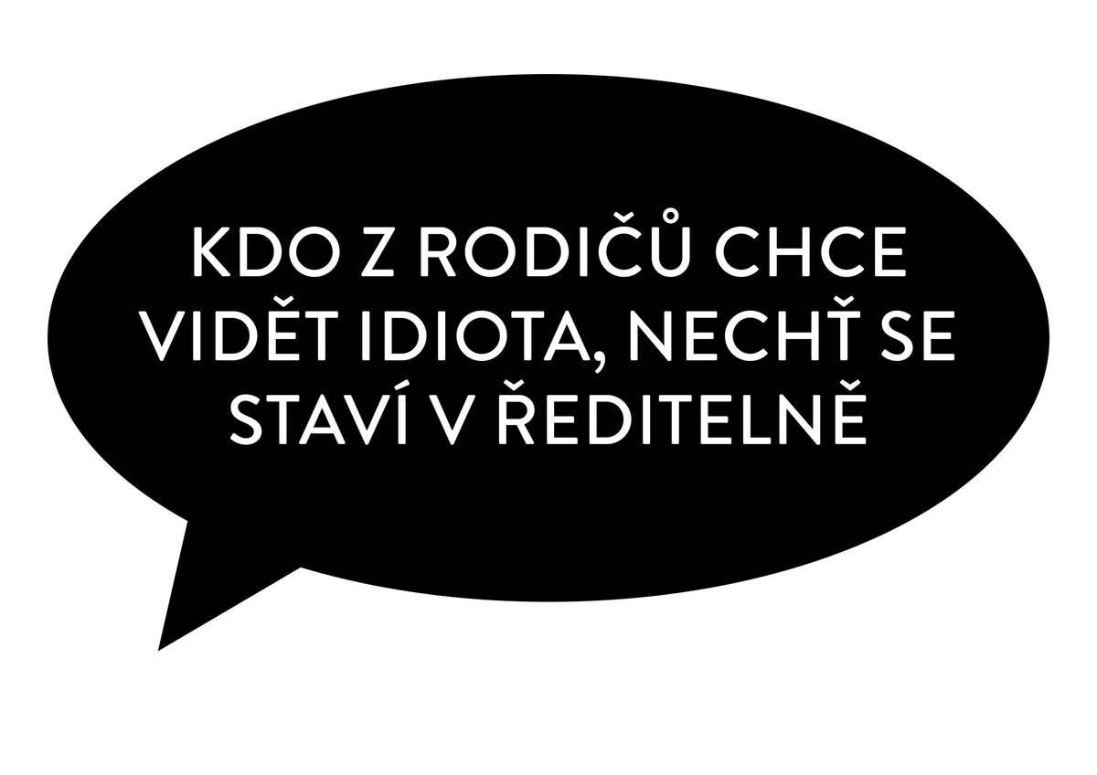 Černá bublina s otázkou