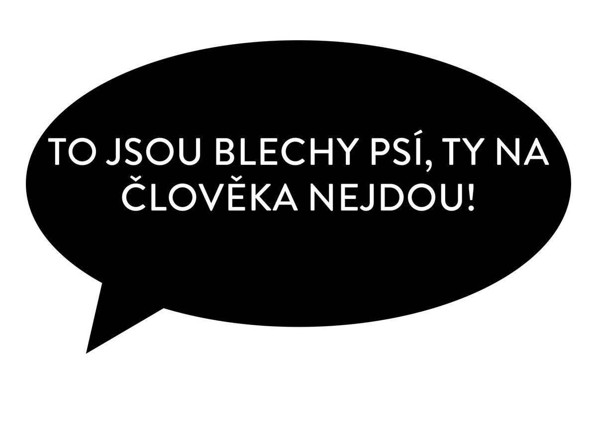 Černá bublina s otázkou