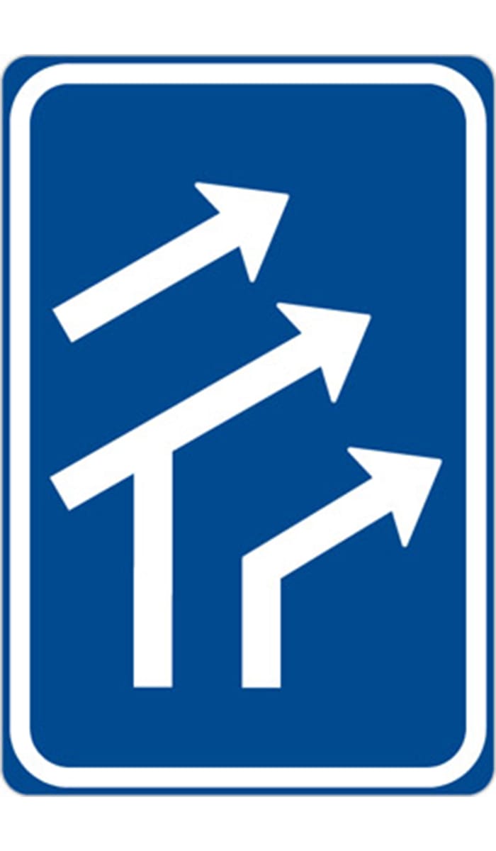 Uspořádání jízdních pruhů