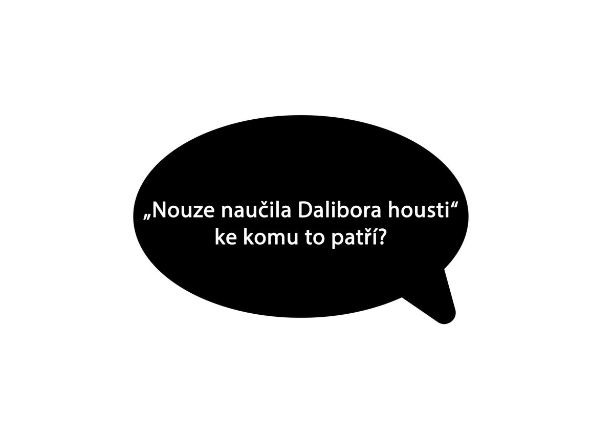 Pohled na bublinu s otázkou