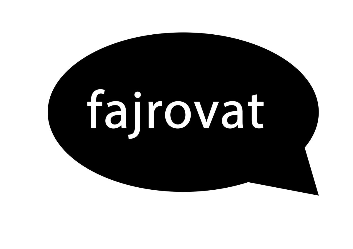 bublina se slovem fajrovat