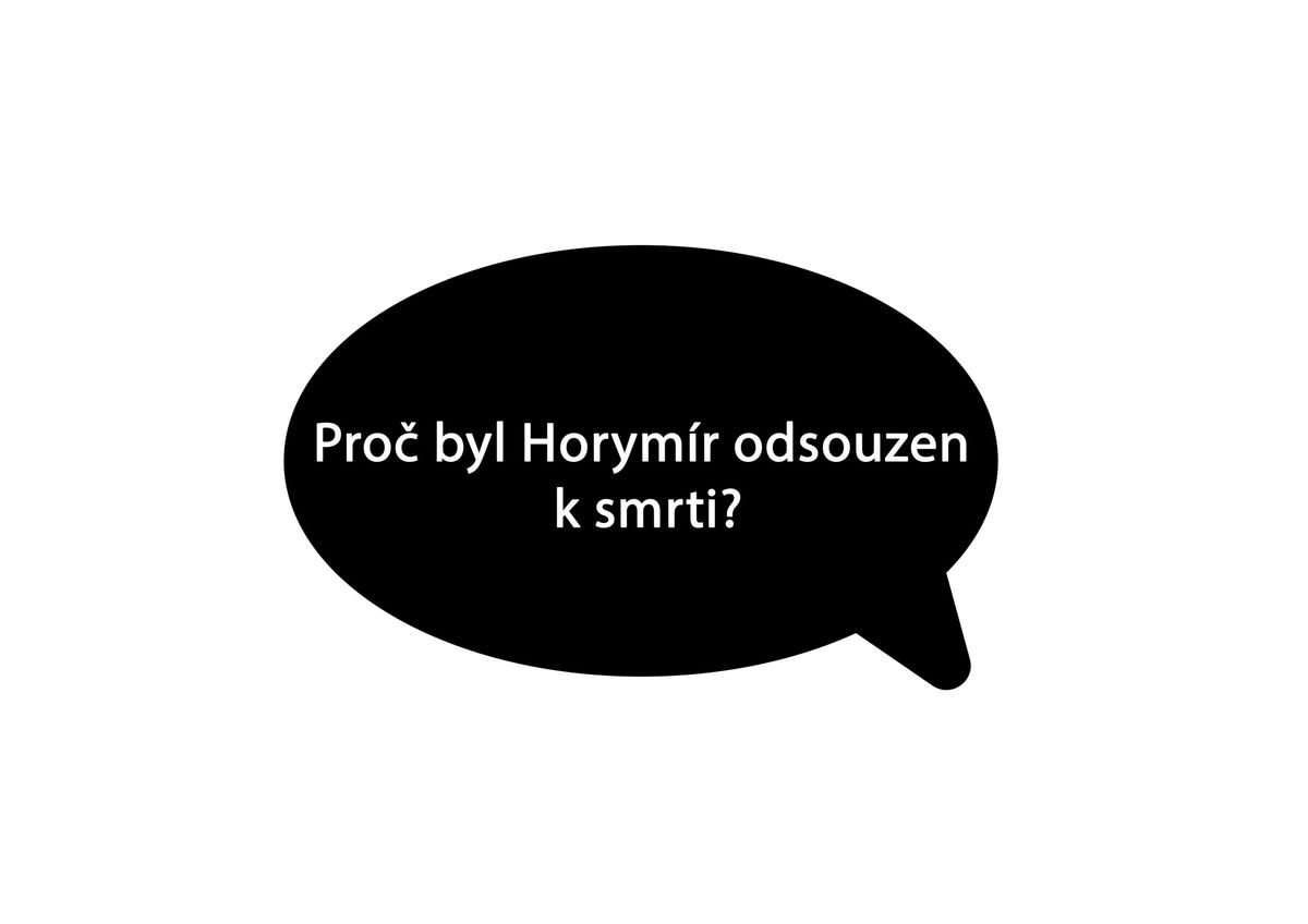 Pohled na bublinu s otázkou