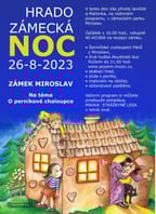 Hradozámecká noc na Miroslavském zámku