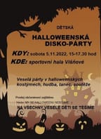 Halloweenská disko-párty