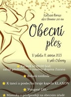 Obecní ples v Únanově