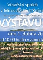 Výstava vín na zámečku