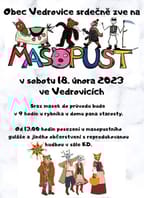 Masopust ve Vedrovicích