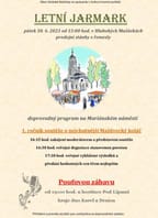 Letní jarmark řemesel v Hlubokých Mašůvkách