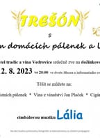 Trešón s koštem domácích pálenek a likérů