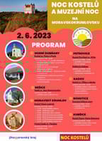 Noc kostelů a Muzejní noc na Moravskokrumlovsku
