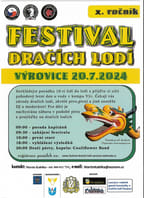 Festival dračích lodí Výrovice