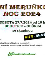Letní meruňková noc v Bohuticích