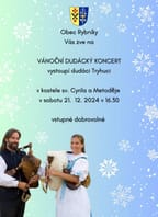 Vánoční dudácký koncert v Rybníkách