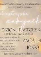 Silvestrovská zabijačka v Dobřínsku