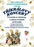 Tříkrálový koncert ve Vedrovicích