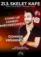 Dominik Vršanský – Na kafe s hvězdou Instagramu