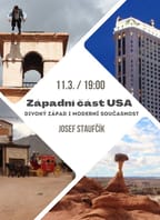 Západní část USA – Divoký západ i moderní současnost