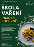 Škola vaření s Romanem Paulusem – Indická kuchyně