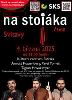 Na stojáka live: T. Hovakimyan – P. Tomeš – A. Frauenberg