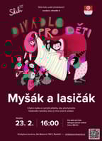 Divadlo pro děti – Myšák a lasičák