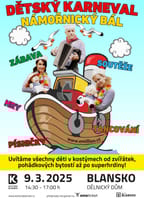 Dětský karneval Blansko