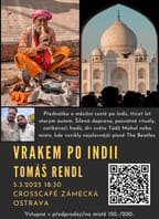 Vrakem po Indii – Tomáš Rendl (Ostrava)