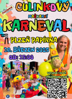 Culinka Karneval 2025 – Plzeň Papírna