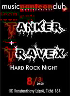 TANKER + TRAVEX hard rock night