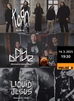 NüDrive + KoRn SK + Liquid Jesus – křest desky New Drive