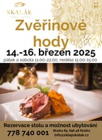Tradiční zvěřinové hody a vína ze Slovácka na Skaláku