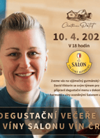 Degustační večeře s víny ze Salonu vín a národní someliérkou