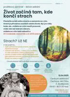 ŽIVOT ZAČÍNÁ TAM, KDE KONČÍ STRACH