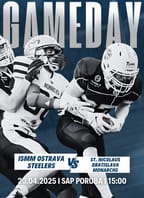 ISMM OSTRAVA STEELERS – ST. NICOLAUS BRATISLAVA MONARCHS