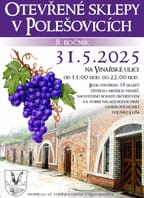 Otevřené sklepy v Polešovicích