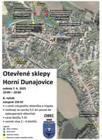 Otevřené sklepy v Horních Dunajovicích