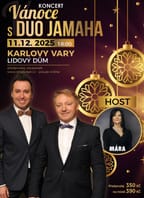 Vánoční koncert Duo Jamaha & host Mára v Karlových Varech