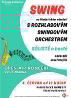 Swing na Piaristickém náměstí s Rozhlasovým swingovým orchestrem