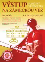 Výstup na zámeckou věž – hasičský víceboj