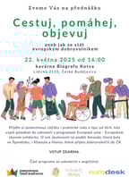 Přednáška Cestuj, pomáhej, objevuj aneb jak se stát evropským dobrovolníkem