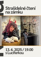 Strašidelné čtení na Miroslavském zámku