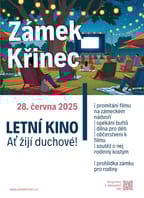 Letní kino na zámku Křinec – Ať žijí duchové