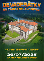 Devadesátky na zámku Nelahozeves