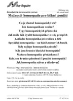 HOMEOPATIE v PRAXI
