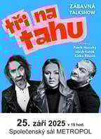 Tři na tahu – Jakub Kohák, Patrk Hezucký, Katka Říhová