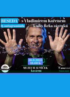Beseda s Vladimírem Kořenem+ autogramiáda knihy Řeka zázraků