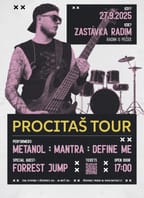 Procitáš Tour: Metanol, Mantra, Define Me + Forrest Jump