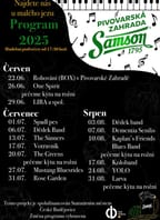 Hudební podvečery v Pivovarské zahradě Originál Samson