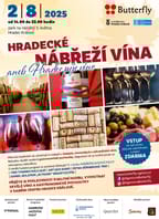 Hradecké nábřeží vína